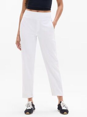 Athleta Endless High Rise Pants White Size 10